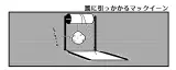 4コマ「罠に引っかかるマックイーン」